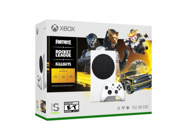 Игровая приставка Microsoft Xbox Series S 512 ГБ FORTNITE + ROCKET LEAGUE + FALLGUYS